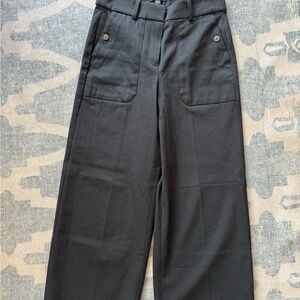 J. Crew Black Tailored Trousers